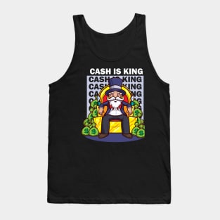 Cash is King Shares ETF Trader Dividends Securities Exchange Tank Top